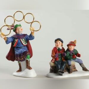 Dept 56 Heritage Village 12 Days of Dickens Village Five Golden Rings